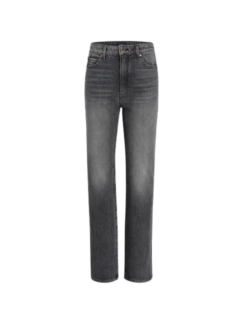 KHAITE Danielle straight-leg jeans Grey 1032925031