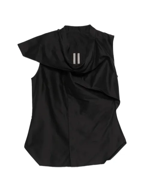 Rick Owens sleeveless shirt Black RP01F6136SC