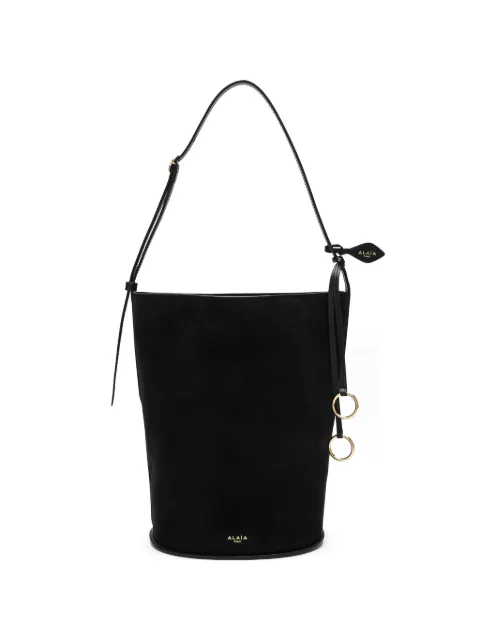 Alaïa large Hip bucket bag Black AA1L6005CA577