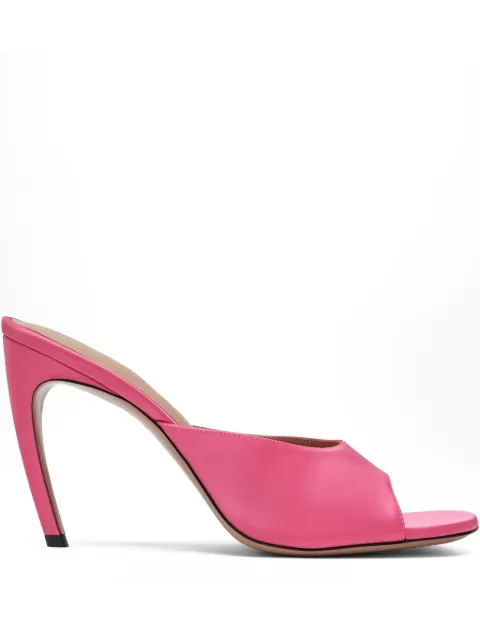 The Attico Betta heeled mules Pink 260WSH0088EEE106AA