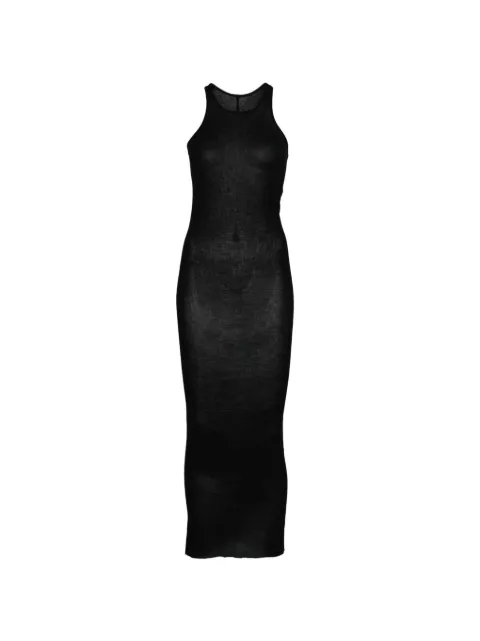 Rick Owens racerback midi dress Black RP01F6549RC