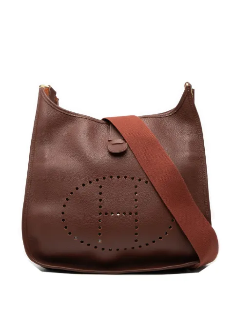 Hermès Pre-Owned 2000-2014 Clemence Evelyne I PM crossbody bag Brown UZ6ACNR77Y3GM6IC
