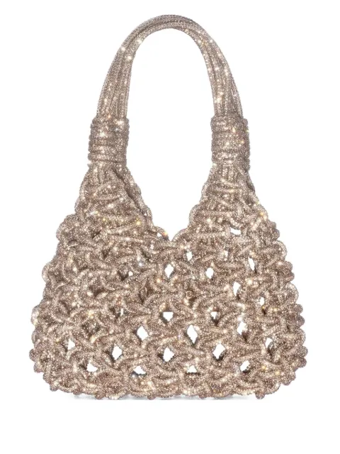 Hibourama mini Vannifique embellished tote bag Neutrals PE26HIBVANNIFIQUE
