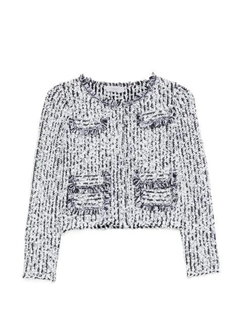Charlott fringed pocket jacket White 790900