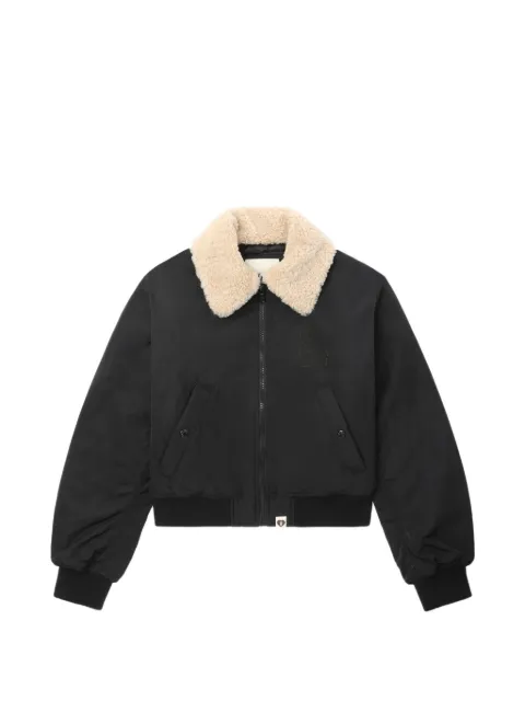 A BATHING APE® collared heart jacket Black 00CHJL702303L