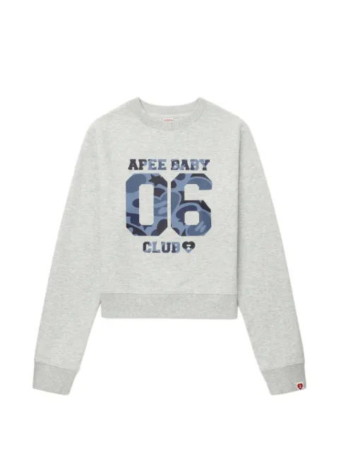 A BATHING APE® '06' graphic top Grey 00CSWL702312L