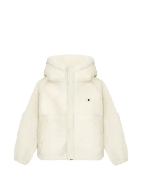A BATHING APE® hooded long-sleele jacket Neutrals 00CLJL702306L