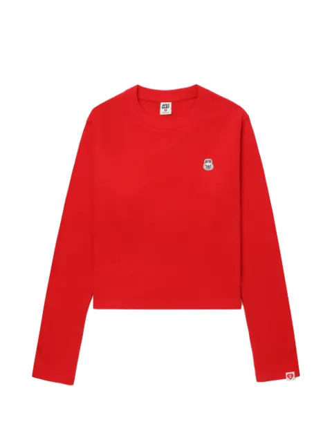 A BATHING APE® long-sleeved graphic top Red 00CLTL702302L
