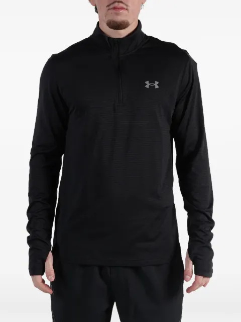 Under Armour zip-up long-sleeve performance sweater Black 6005542001BLK