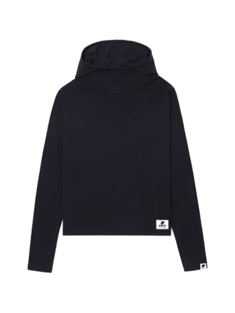 A BATHING APE® long-sleeve hooded sweater Blue 00CLTL702307L