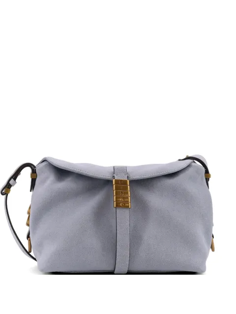 PINKO logo-lettering shoulder bag Blue 105895A0F6