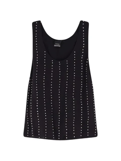 PINKO embellished tank top Black 106214A31F