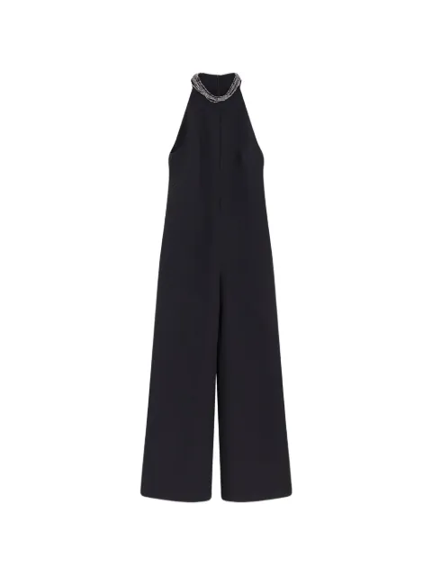 PINKO Dragon Fruit jewel-embellished jumpsuit Black 106617A34P