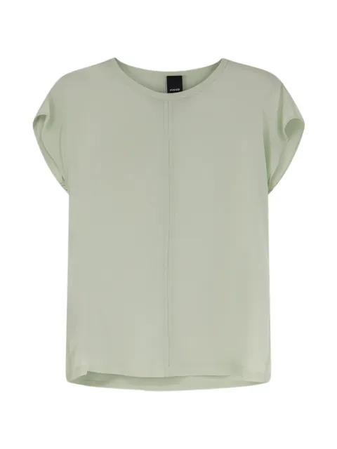 PINKO logo-detail blouse Green 106195A2T7