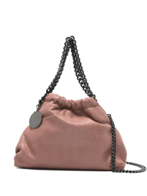 Stella McCartney mini Falabella chain strap tote bag Pink 7B0144WP0445