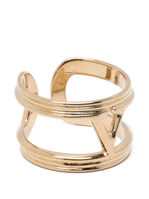 Valentino Garavani VLogo cut-out ring Gold WJ0Y58MET