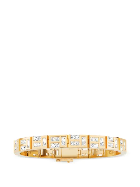 APM Monaco Ice gold plated bracelet Gold YB5658OX