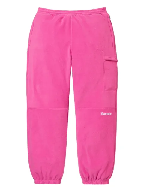 Supreme polartec track pants Pink SU26762