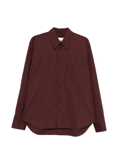 Jil Sander chest-pocket shirt Red J22DL0352J45001