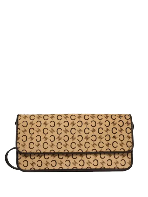 Celine Pre-Owned 1990-2000s C-macadam shoulder bag Neutrals 134695