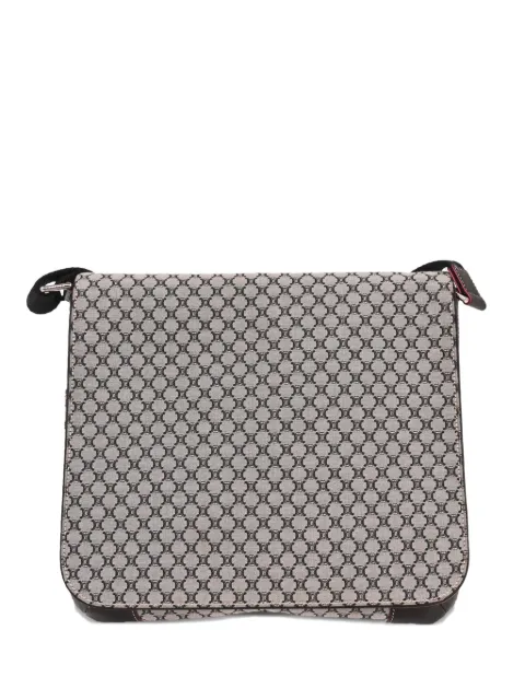 Celine Pre-Owned 1990-2000s macadam-pattern messenger bag Grey 125260