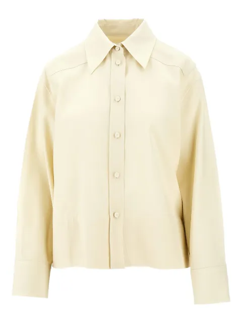 Jil Sander buttoned shirt Yellow J01DL0179J40171