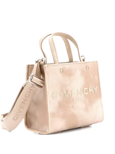 Givenchy Pre-Owned G- Printed Canvas Mini tote bag Neutrals F64PLPT5NGGYWXD1