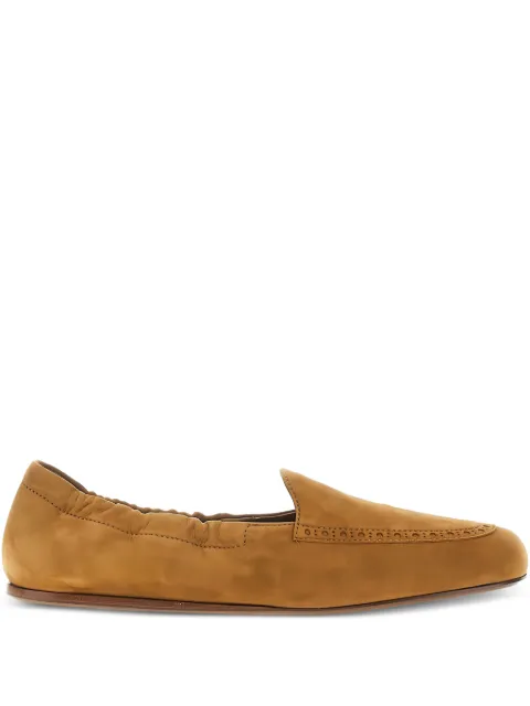 Church's Rika suede perforated loafers Brown DD01109HVF0AAR