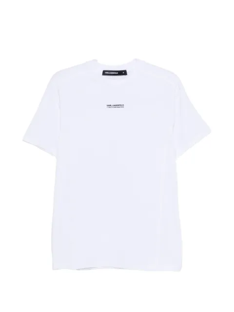 Karl Lagerfeld logo-motif T-shirt White 755042561221