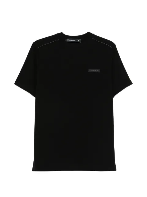 Karl Lagerfeld logo-motif T-shirt Black 755020561221