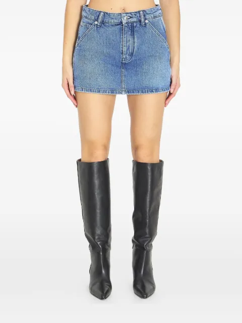 Alexander Wang Carpenter mini skort Blue 4DC1265107