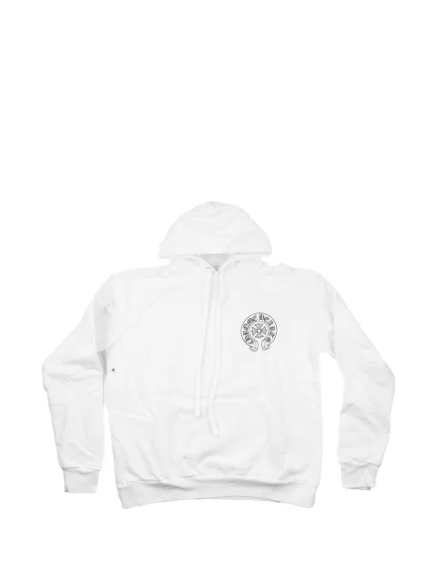 Chrome Hearts Miami logo hoodie White CHRM0627