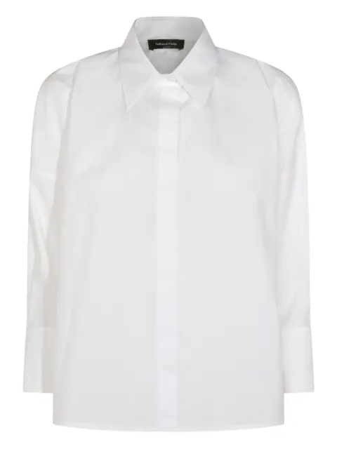 Fabiana Filippi long-sleeved shirt White CAD266F309L582