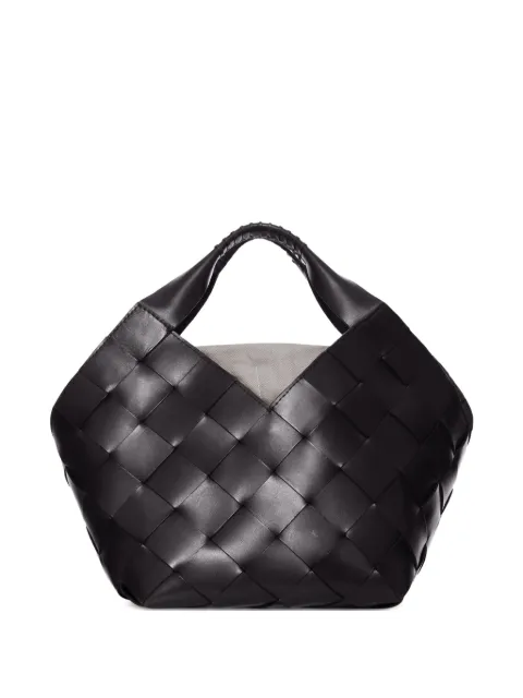 DRAGON DIFFUSION small braided-design tote bag Black 8108