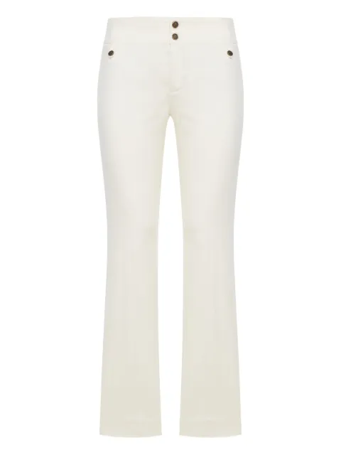 ETRO button-detail trousers Neutrals WRNB0031AU116W0275