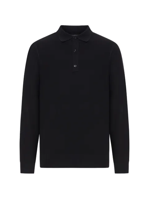 TOM FORD half-button polo shirt Black KPL049YMS142