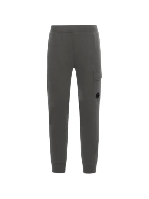 C.P. Company diagonal raised fleece cargo Lens sweatpants Grey 20CMSP717A005086W921