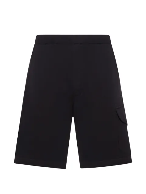 C.P. Company pocket cotton shorts Black 20CMSB029A005086W999