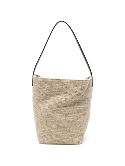 The Row medium N/S Park canvas tote bag Neutrals W2059W14L72