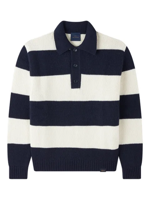 Paul & Shark striped polo shirt Blue 15311162300
