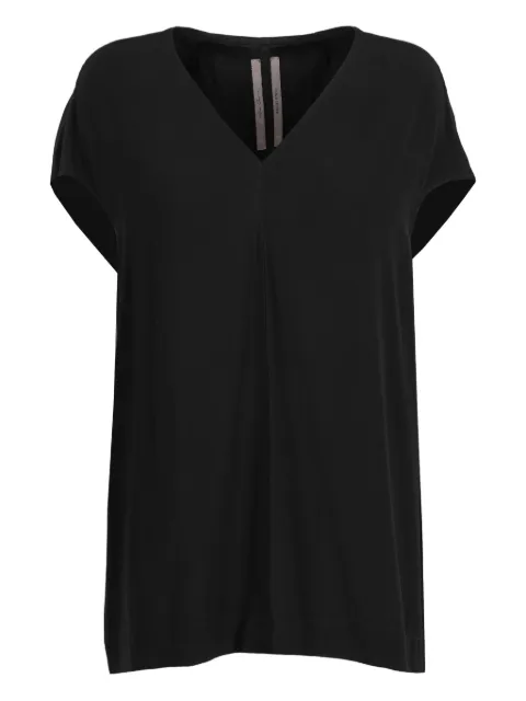 Rick Owens Vintage V-neck short-sleeve T-shirt Black RM30062579