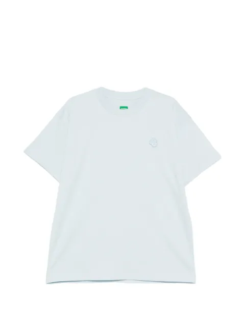 FLÂNEUR logo-patch T-shirt Blue FTSH175