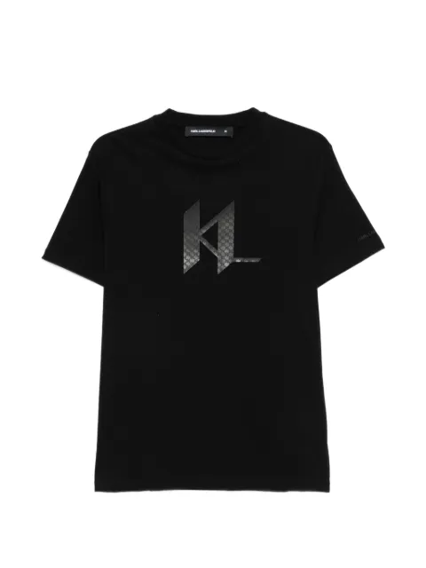 Karl Lagerfeld logo-motif T-shirt Black 755072561252