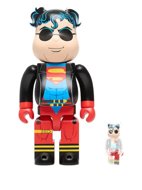 MEDICOM TOY Superboy 100% & 400% set Red 4530956619484