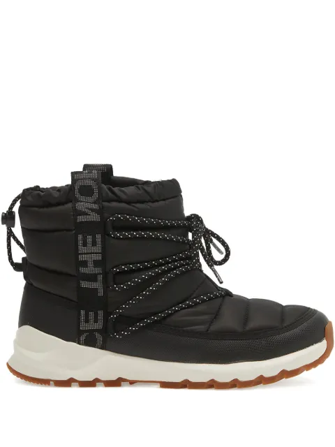 The North Face quilted-design lace-up boots Black NF0A5LWDR0G1
