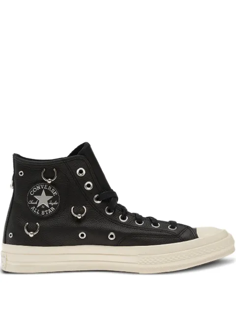 Converse Chuck 70 Hi eyelet-detail sneakers Black A14451C