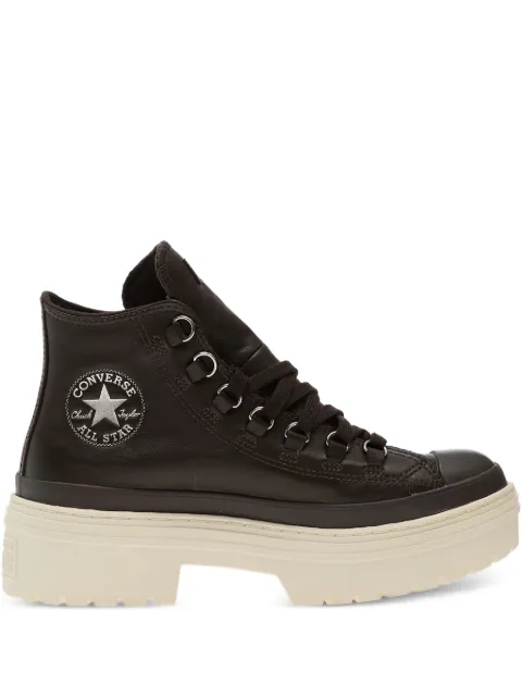 Converse Chuck Taylor logo-patch sneakers Brown A12982C
