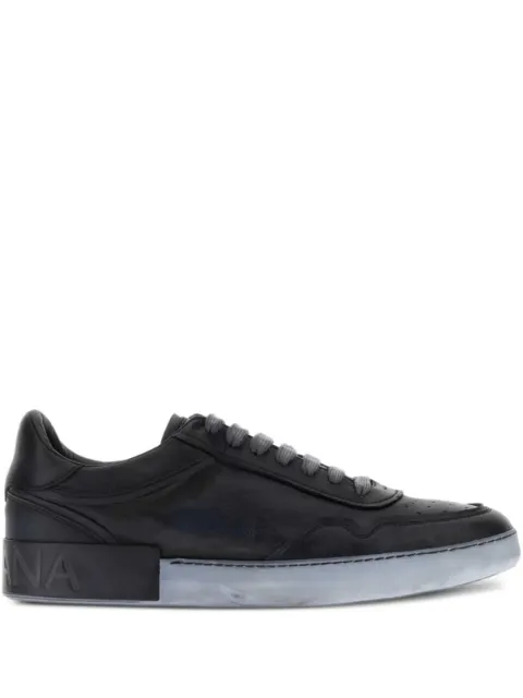 Dolce & Gabbana leather sneakers Black CS2378AW467