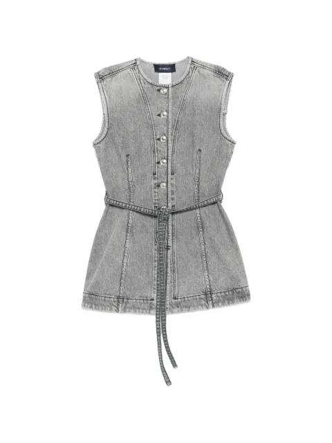 Sportmax belt-detail vest Grey 2612161025600