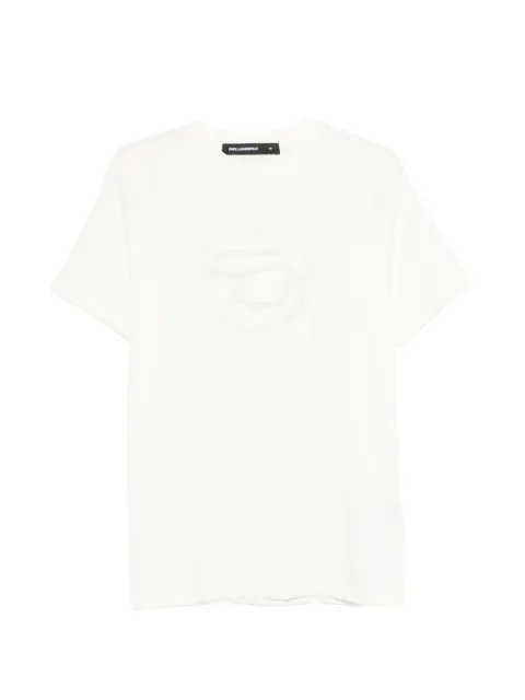 Karl Lagerfeld logo-motif T-shirt White 755052561224